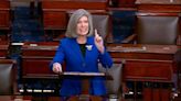 Rand Paul performs Heimlich maneuver on Senator Joni Ernst during lunch