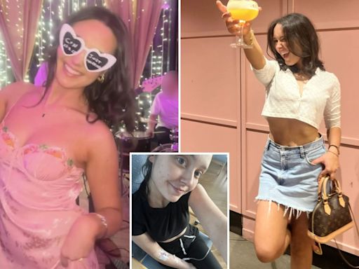 'Party girl' hospitalised with 'kissing bug' that left her 'gagging on saliva'