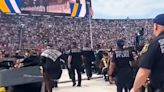 WATCH: Crowd Cheers Wildly As Police Remove Anti-Israel Protesters Disrupting Michigan Graduation Ceremony