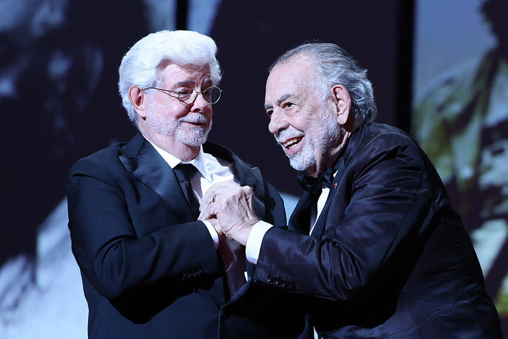 Francis Ford Coppola Presents George Lucas With Honorary Palme d’Or as the Iconic Directors Reflect on an ‘Association...