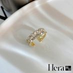 【HERA赫拉】韓版奢華開口可調珍珠水鑽食指戒指-2款