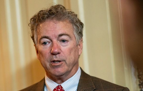 Rand Paul slams Biden, McConnell for spending “borrowed” money on Ukraine aid