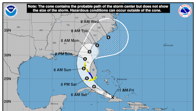 National Hurricane Center issues advisory on Potential Tropical Cyclone 4. See Georgia impact