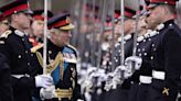 King describes ‘immense pride’ in William and Harry at Sandhurst Sovereign’s Parade