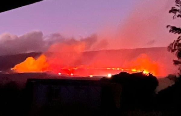 Brush fire on Haleakala Crater Road burns hundreds of acres, emergency proclamation signed