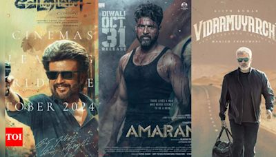 Will Sivakarthikeyan starrer 'Amaran' have a box office face-off with Rajinikanth's ‘Vettaiyan’ and Ajith Kumar's 'VidaaMuyarchi' this Diwali? Here's what we know...