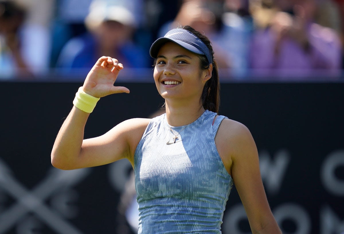 Emma Raducanu v Jessica Pegula LIVE: Tennis result and reaction after the Brit’s impressive win at Eastbourne