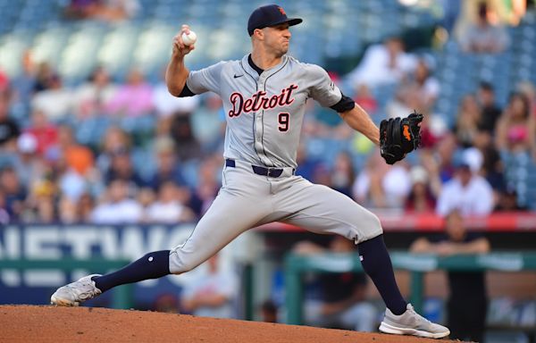 Jack Flaherty rocked for three home runs in Detroit Tigers' 5-0 loss to Los Angeles Angels