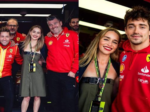 Fantasy racing: Emilia Clarke sparks F1 excitement at Silverstone