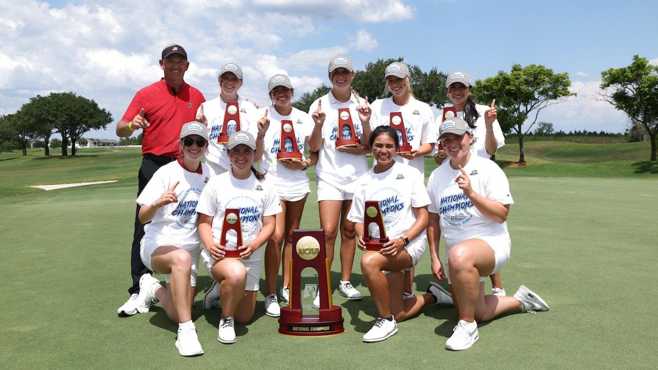 UIndy wins the 2024 NCAA DII women's golf national championship