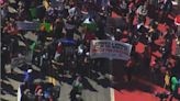 May Day protest blocks traffic in San Francisco; demonstration to disrupt Port of Oakland operations