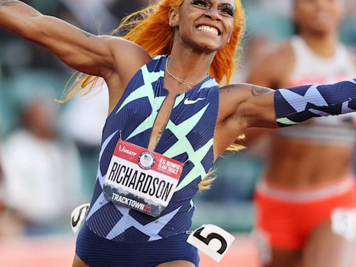 2024 Olympian Sha'Carri Richardson’s Nails Deserve Their Own Gold Medal - E! Online