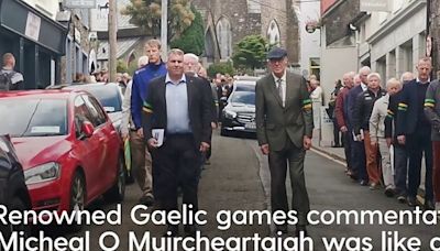 Micheal O Muircheartaigh was like ‘grandfather’ to Irish nation, funeral hears