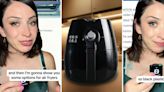 'NOTHING IS SAFE': Woman warns against black plastic air fryers after discovering something unsettling