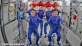 Shenzhou-18 astronauts enter China's space station, meet Shenzhou-17 crew