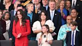 The Princess of Wales Rewears Red Alexander McQueen Suit to Coronation Concert in Windsor
