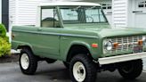 1971 Ford Bronco Half-Cab Pickup Is Today's Bring a Trailer Pick