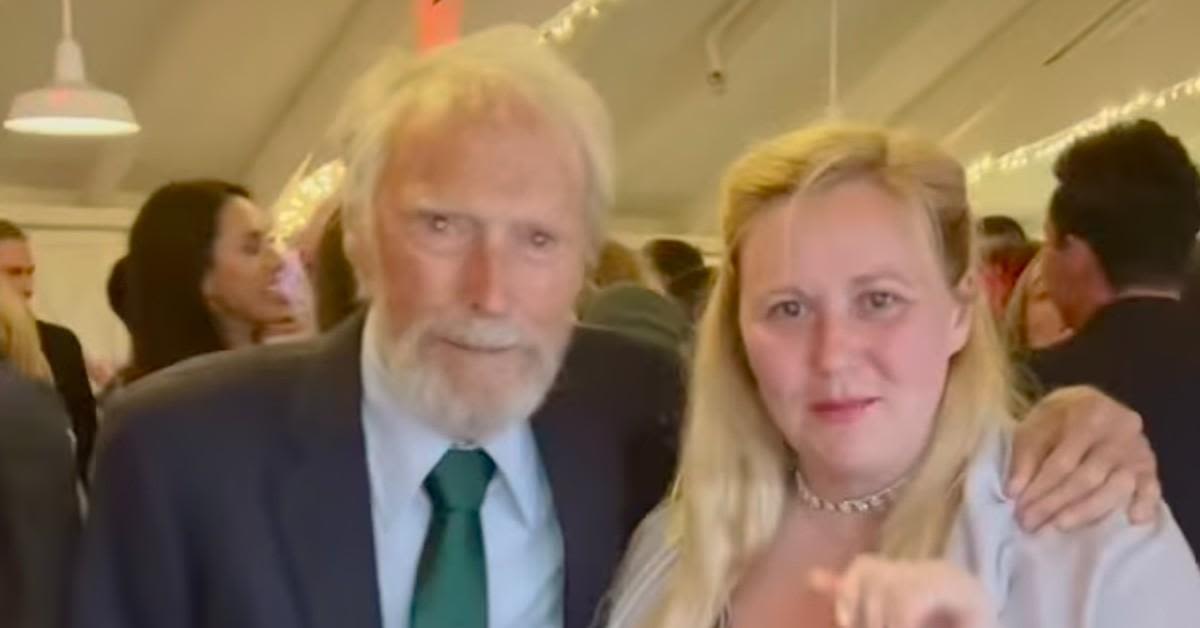 Clint Eastwood, 94, Sports Scruffy Beard in Rare Appearance at Daughter's Wedding: See Photos