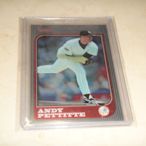 美國職棒 Yankees Andy Pettitte 1997 Bowman Chrome #72 球員卡