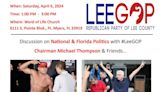 Lee GOP to host political discussion with Tito Ortiz, Roger Stone, and Madison Cawthorn