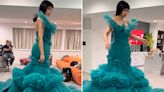 Cardi B Almost Wore a Teal Version of Her Billowing Black Met Gown but It ‘Wasn’t Photographing Well’