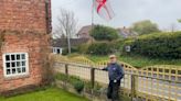 'I fly a huge St George's Cross in my garden - if the French do it, so can we'