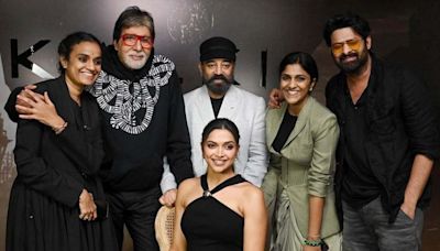 Amitabh Bachchan’s photo with Kalki 2898 AD co-stars Deepika Padukone, Kamal Haasan and Prabhas: Top Instagram moments