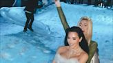 Paris Hilton and Kim Kardashian Shimmer in New Christmas Eve Photos