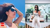 Kareena Kapoor's Italian getaway: Rocks beach fashion with effortless style: pics inside | Hindi Movie News - Times of India