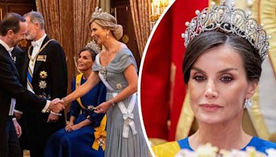 Máxima muss stehen: Darum begrüßte Königin Letizia die Gäste im Sitzen