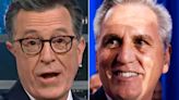 Stephen Colbert Goes Balls-In With Graphic Description Of Kevin McCarthy