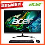 (福利品)Acer 宏碁 C27-1800 27型AIO桌上型電腦(i5-12450H/8GB/512G/Win11)