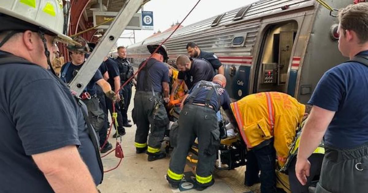 Wilmington firefighters rescue woman from Amtrak tracks in Delaware, fire chief says
