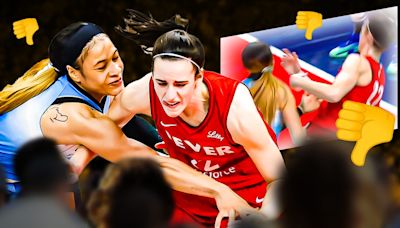 Sky's dirty foul on Fever's Caitlin Clark sparks WNBA outrage
