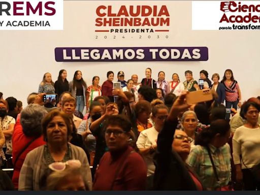 En encuentro con mujeres, Sheinbaum promete apoyos y erradicar violencia - Puebla