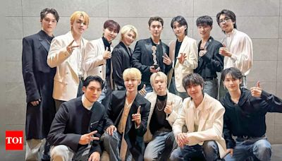 SEVENTEEN secures 5th victory with 'MAESTRO' on 'M Countdown' | K-pop Movie News - Times of India