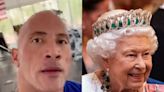 Dwayne Johnson pays tribute to the Queen hours after falling victim to fake tweet hoax