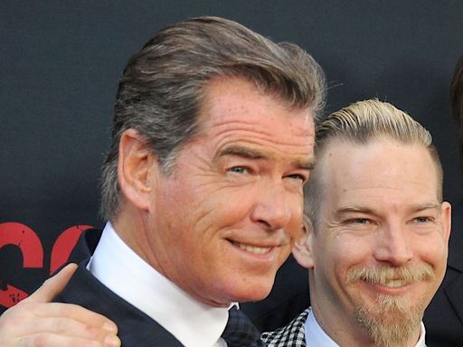 Pierce Brosnan's rarely-seen son Sean undergoes dramatic transformation