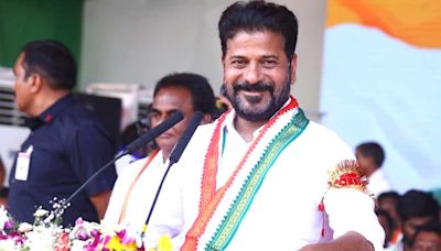 CM Revanth Reddy felicitates chess champions