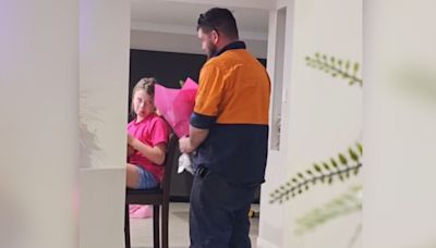 "Daughters Deserve Flowers Too," Dad's Surprise Gift Brings Little Girl To Tears