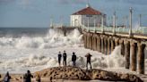 Dangerous monster waves, rain slam Southern California on Saturday: What you need to know