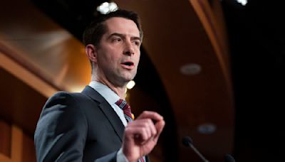 Sen. Tom Cotton wants Biden impeached for keeping weapons from Israel