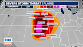 Severe weather not over yet: Plains at risk for 'intense' tornadoes on Monday