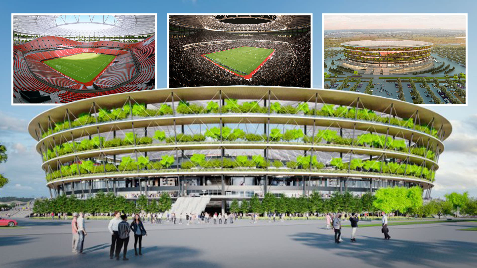 Inside 'world's first garden stadium' being built by England Euro 2024 opponents