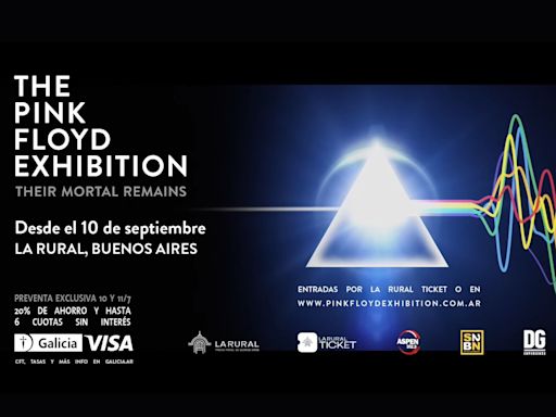 Llega a Buenos Aires una exposición sobre Pink Floyd: dónde y cuándo será y cómo comprar las entradas a partir de hoy