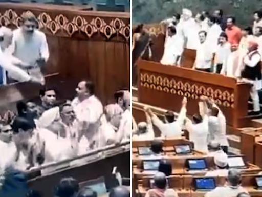 BJP shares video of Rahul Gandhi instigating MPs to shout in LS; Does Rahul deserve to be LoP? asks Amit Malviya - The Economic Times