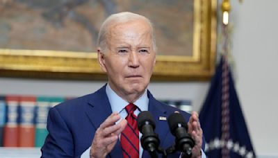 Joe Biden dice que “el orden debe prevalecer” en las universidades tras protestas en contra de la guerra en Gaza