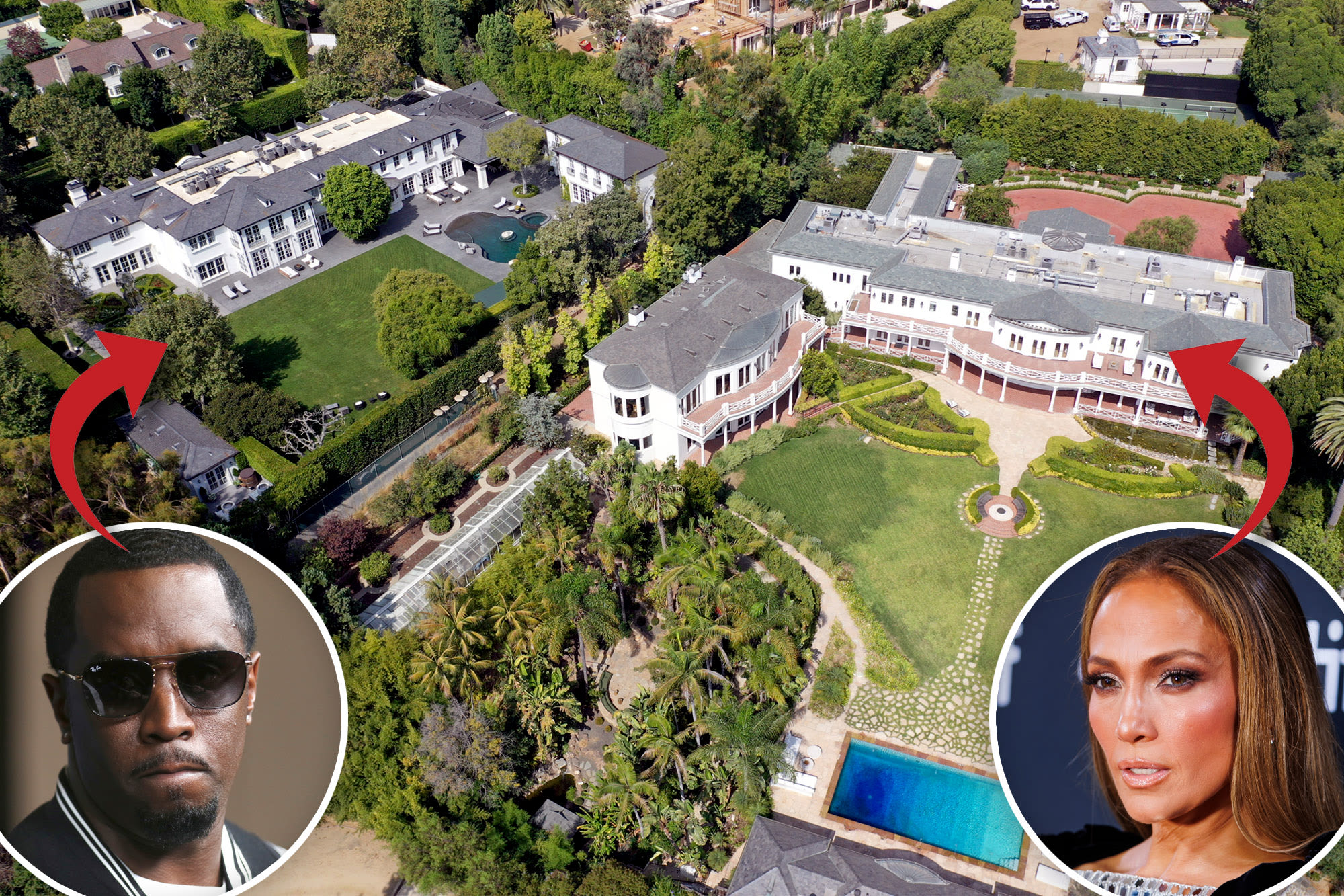 J.Lo is looking to buy a mansion next to her ex-beau Diddy’s after Ben Affleck split