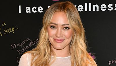 Hilary Duff Snuggles With Baby Girl Townes in Sweet Photo