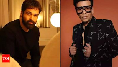 Emraan Hashmi breaks silence on controversial Koffee With Karan Episode: “I Don’t Have a Filter” | Hindi Movie News - Times of India